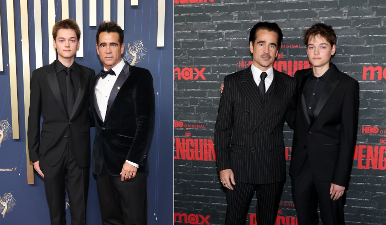 colin farrell son